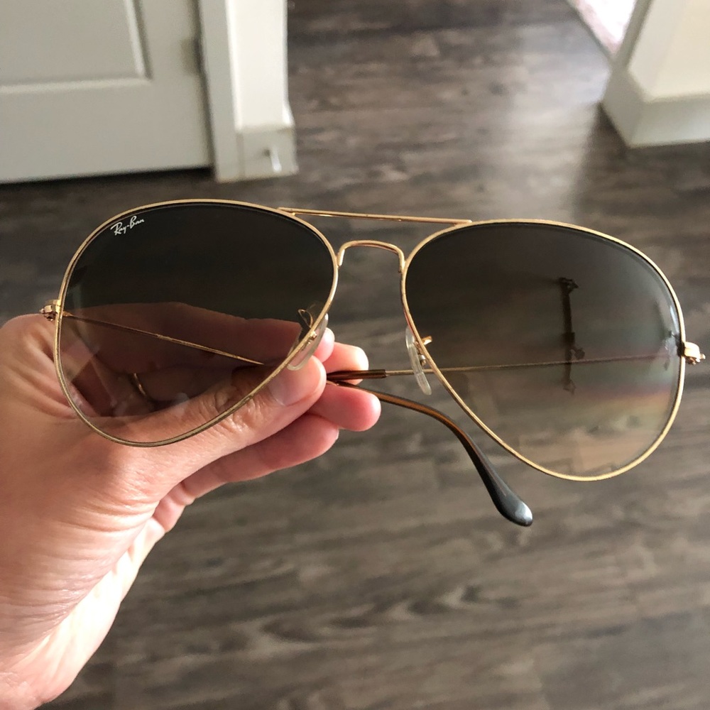 Rayban large aviator sunglasses